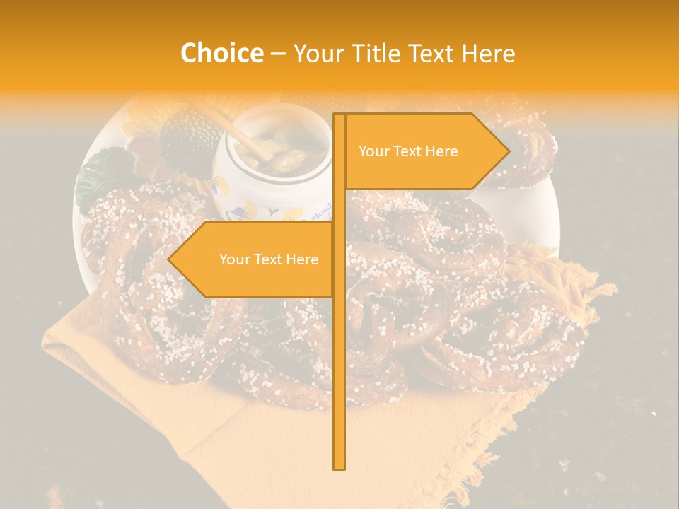 Country Home Mustard PowerPoint Template