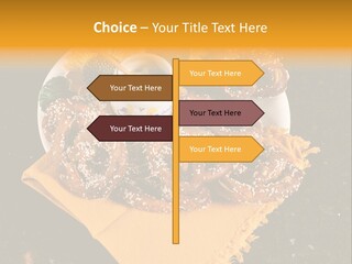 Country Home Mustard PowerPoint Template