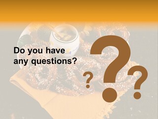 Country Home Mustard PowerPoint Template