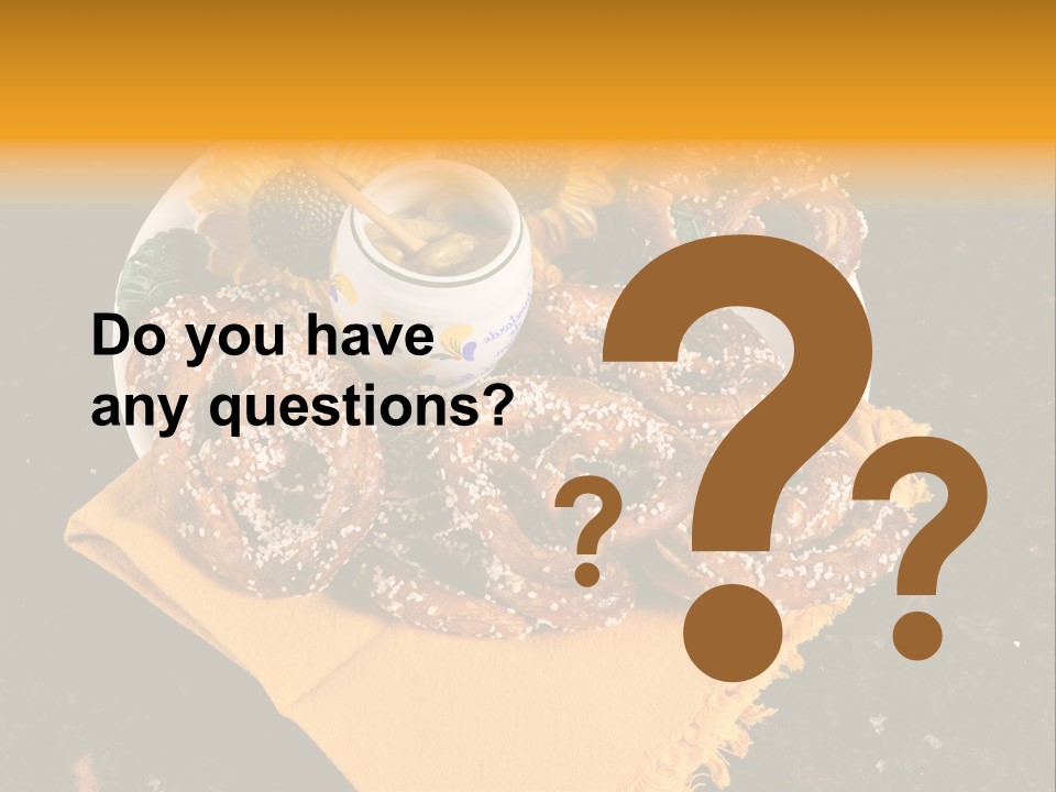 Country Home Mustard PowerPoint Template