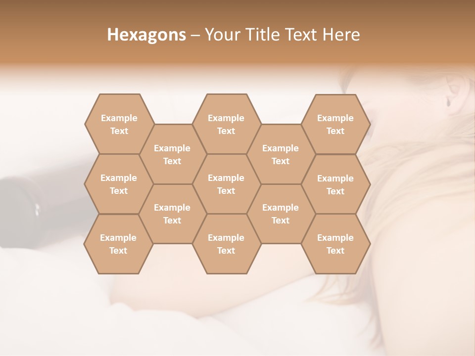 Female Solitude Concept PowerPoint Template