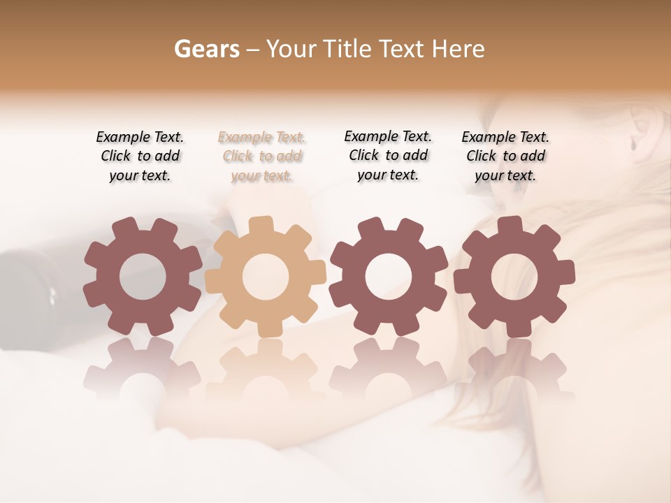 Female Solitude Concept PowerPoint Template