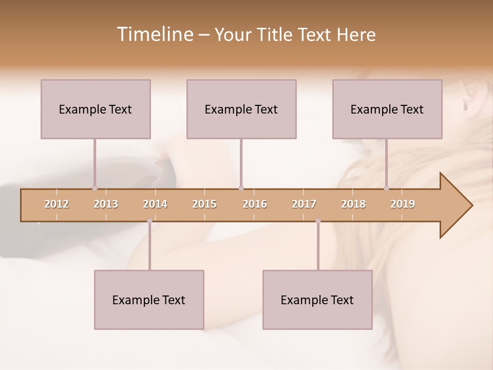 Female Solitude Concept PowerPoint Template