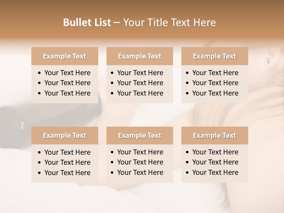 Female Solitude Concept PowerPoint Template