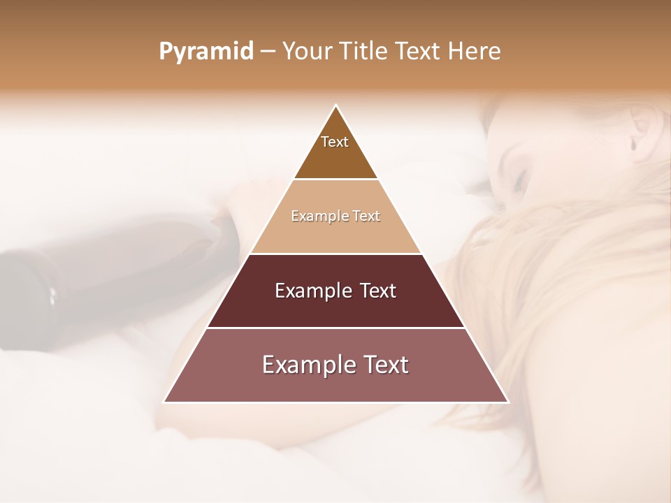 Female Solitude Concept PowerPoint Template