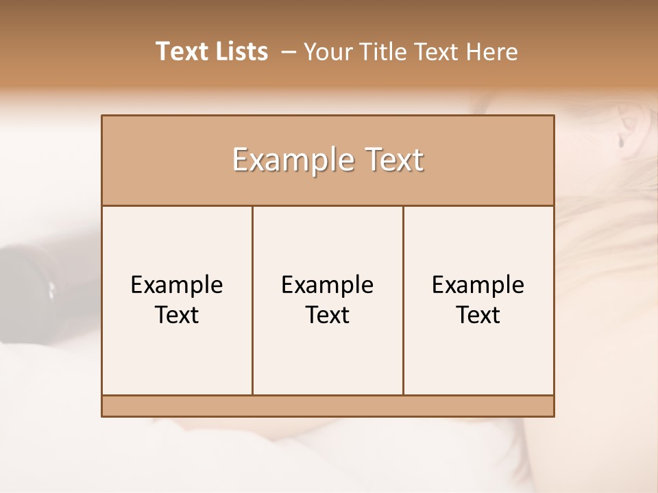 Female Solitude Concept PowerPoint Template