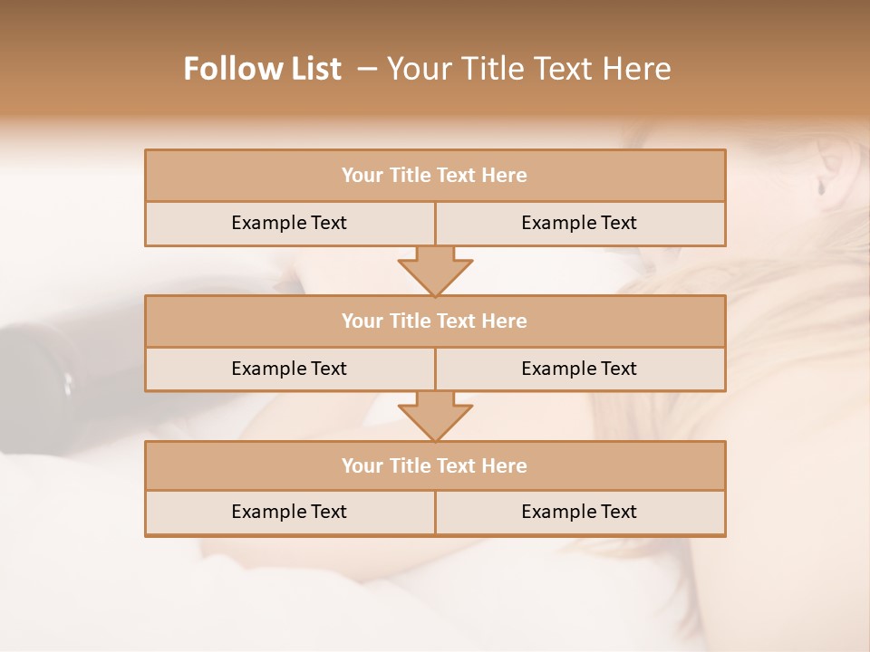 Female Solitude Concept PowerPoint Template