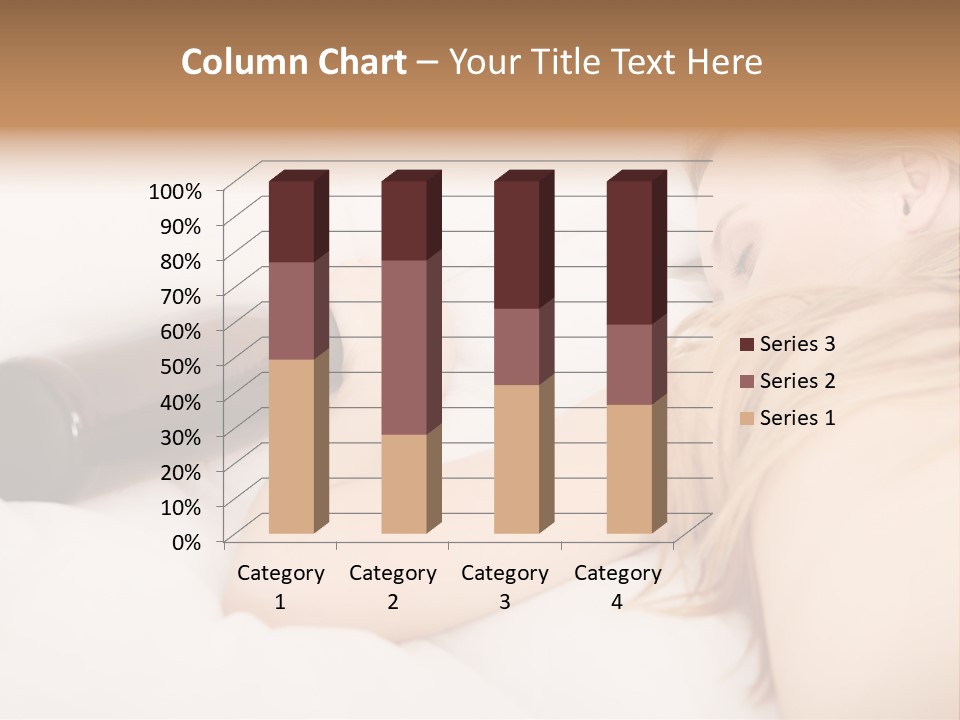 Female Solitude Concept PowerPoint Template
