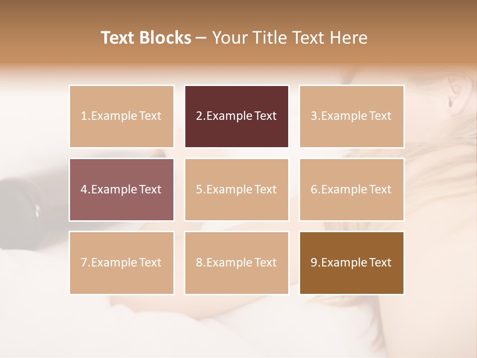 Female Solitude Concept PowerPoint Template