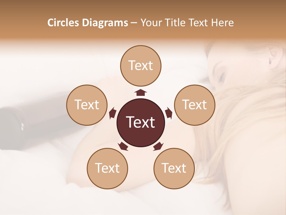 Female Solitude Concept PowerPoint Template