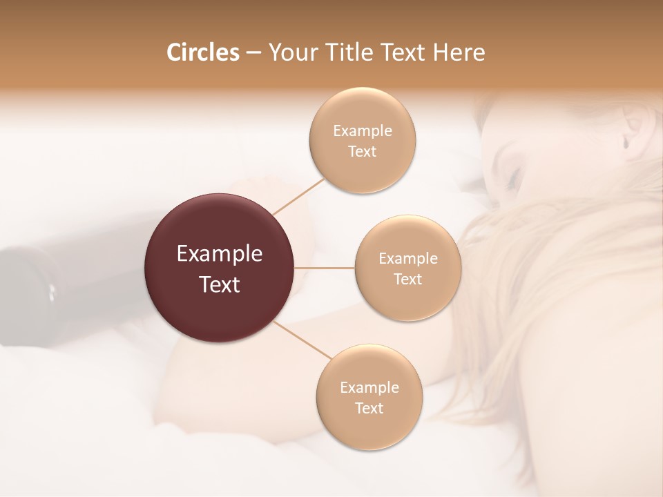 Female Solitude Concept PowerPoint Template