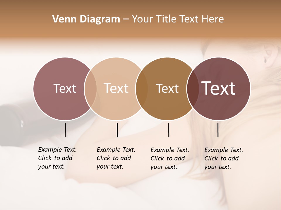 Female Solitude Concept PowerPoint Template