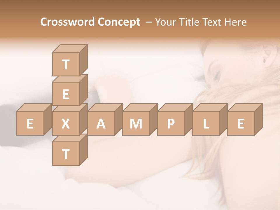 Female Solitude Concept PowerPoint Template