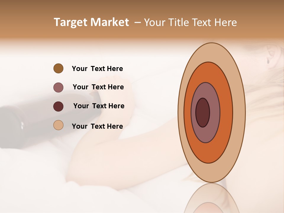 Female Solitude Concept PowerPoint Template