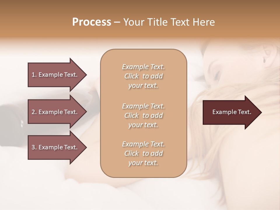 Female Solitude Concept PowerPoint Template