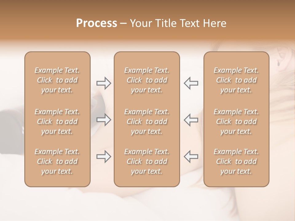 Female Solitude Concept PowerPoint Template