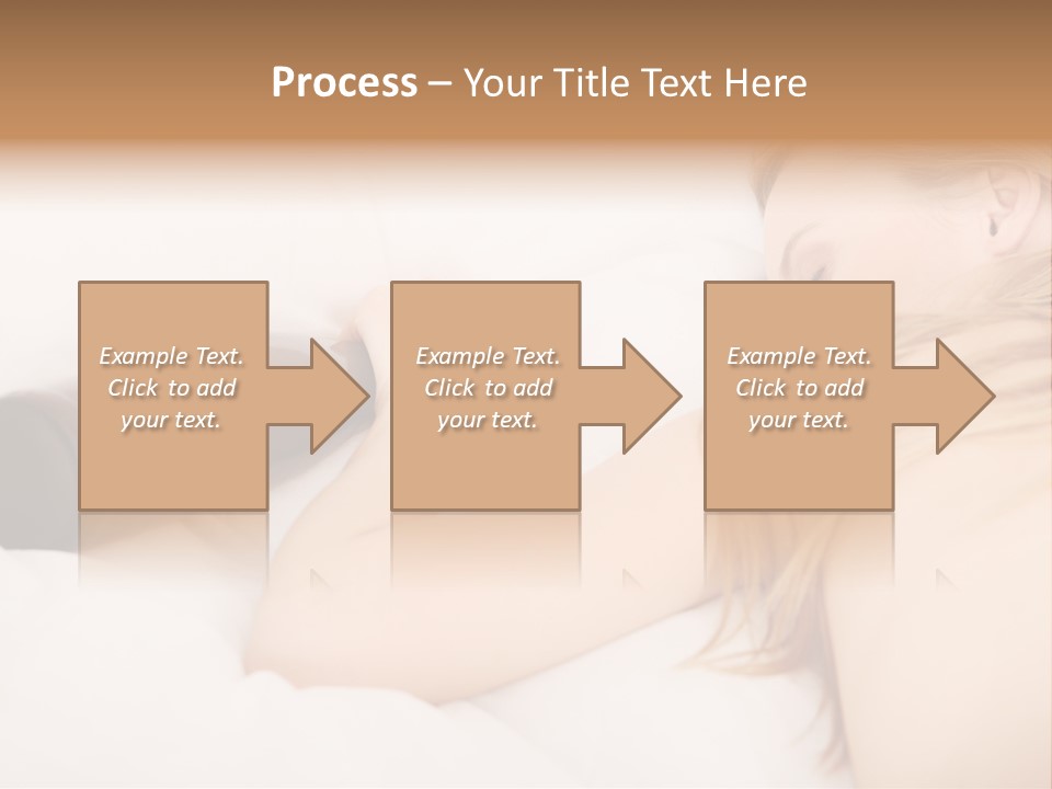 Female Solitude Concept PowerPoint Template
