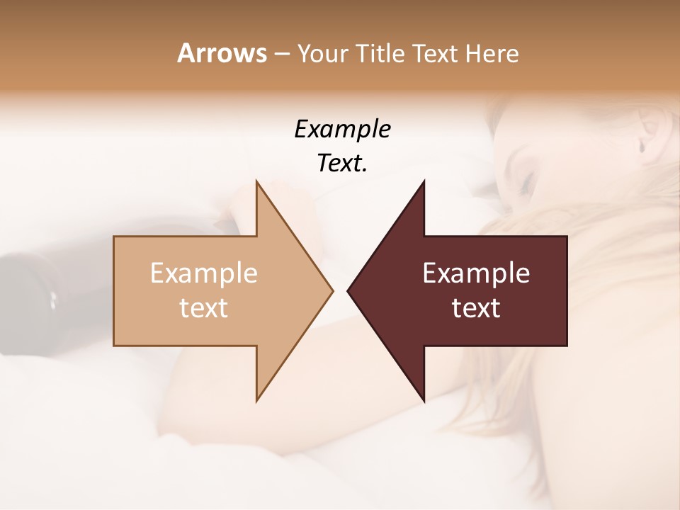 Female Solitude Concept PowerPoint Template