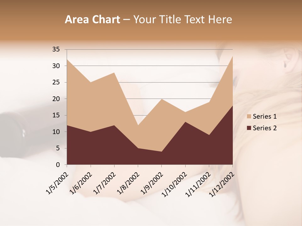 Female Solitude Concept PowerPoint Template