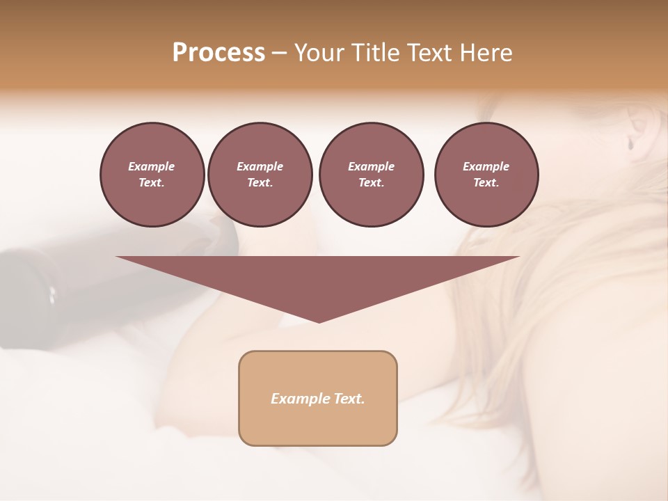 Female Solitude Concept PowerPoint Template