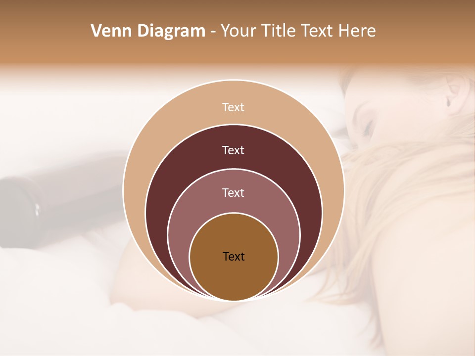 Female Solitude Concept PowerPoint Template