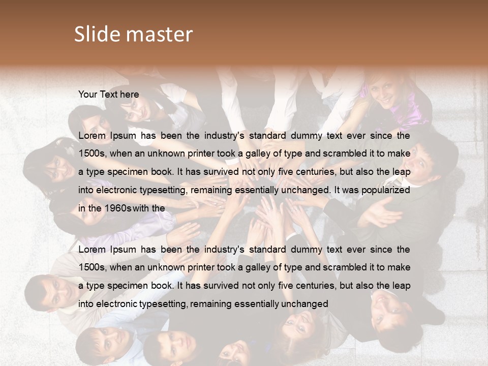 Together Modern Standing PowerPoint Template