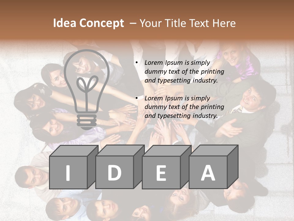 Together Modern Standing PowerPoint Template