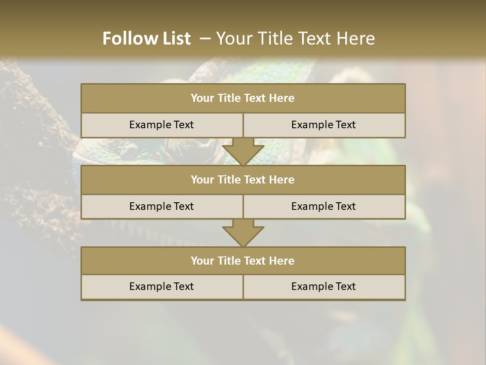Looking Camouflage Careless PowerPoint Template