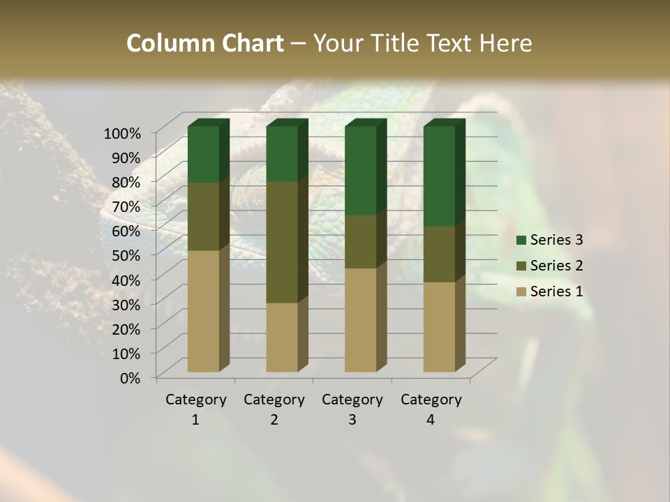 Looking Camouflage Careless PowerPoint Template