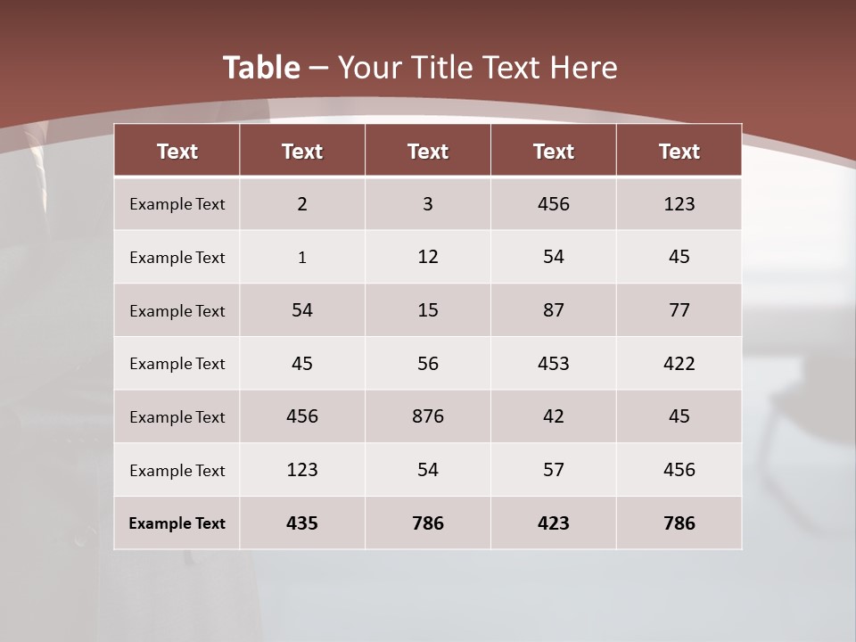 Legal Room Councilor PowerPoint Template