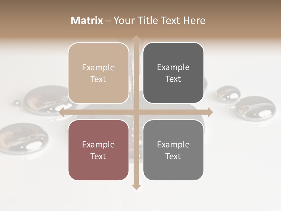 Flowing Experiment Ball PowerPoint Template