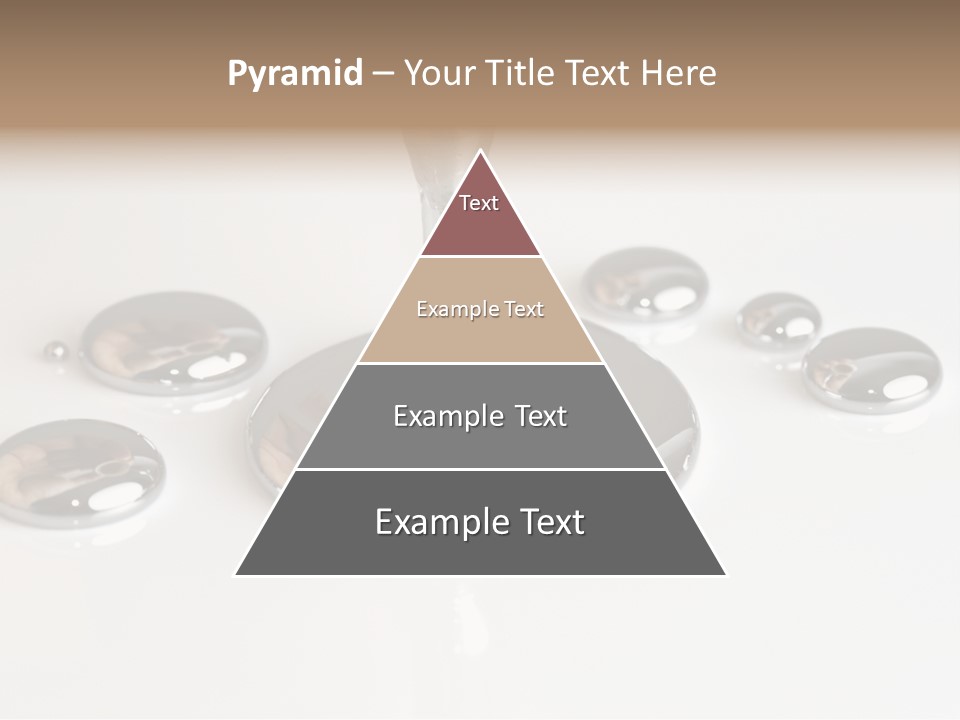 Flowing Experiment Ball PowerPoint Template