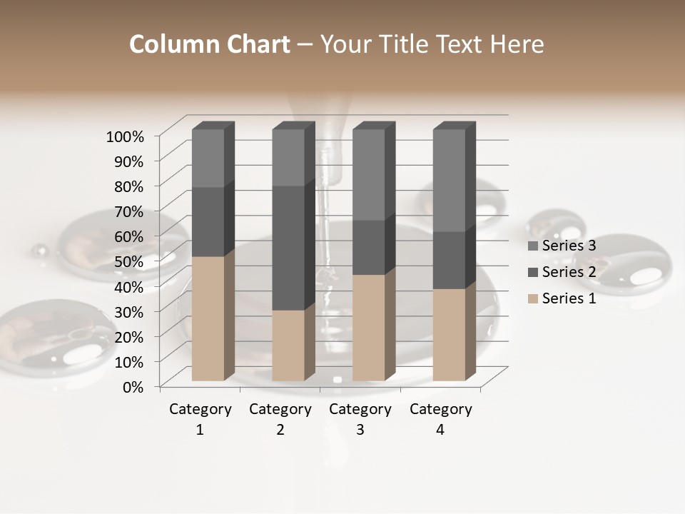 Flowing Experiment Ball PowerPoint Template