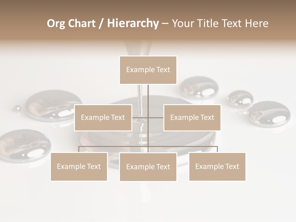 Flowing Experiment Ball PowerPoint Template