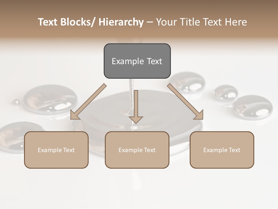 Flowing Experiment Ball PowerPoint Template