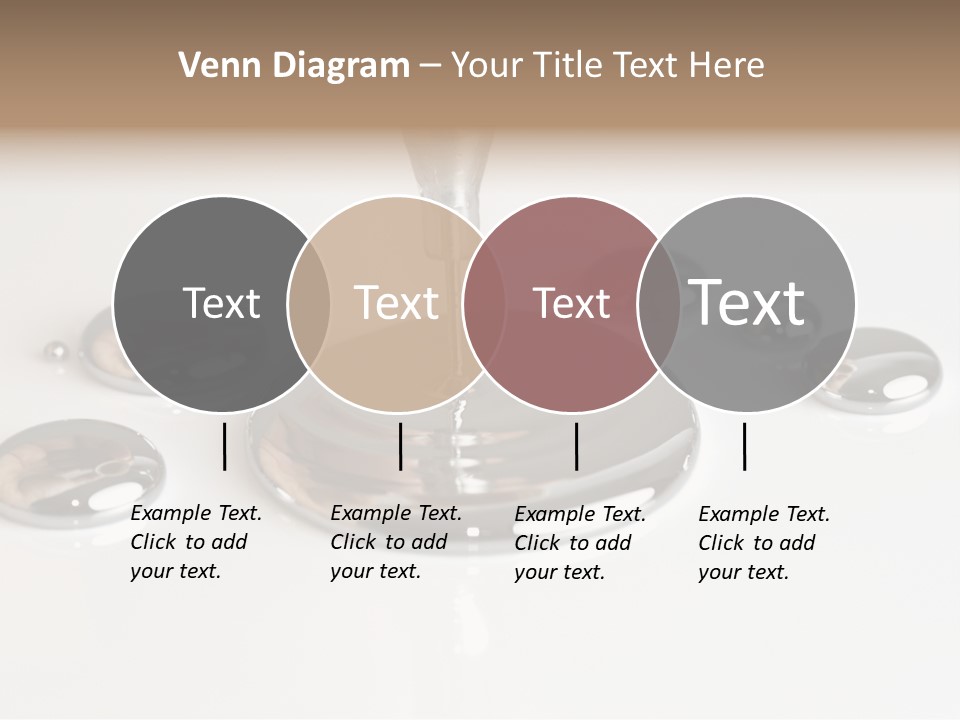 Flowing Experiment Ball PowerPoint Template