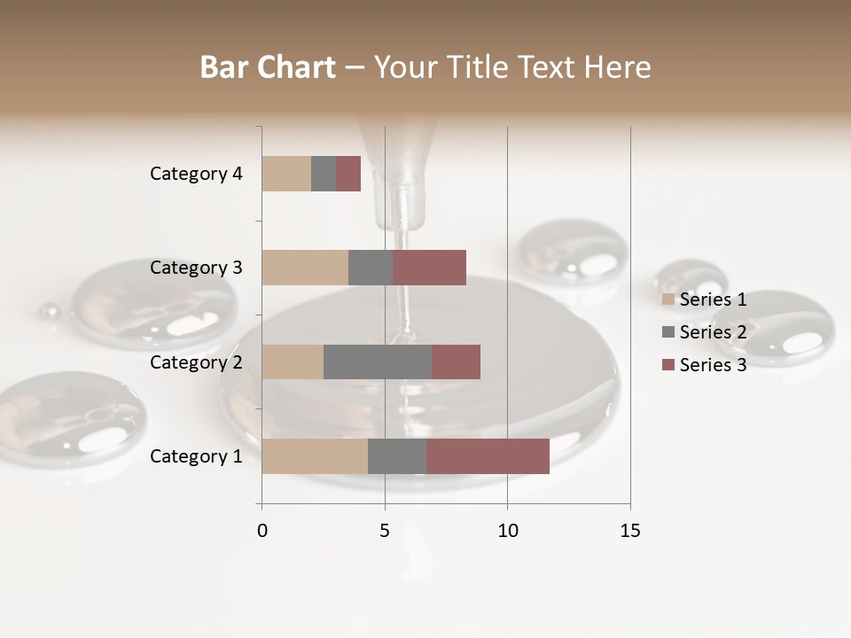 Flowing Experiment Ball PowerPoint Template