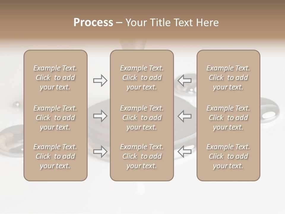 Flowing Experiment Ball PowerPoint Template