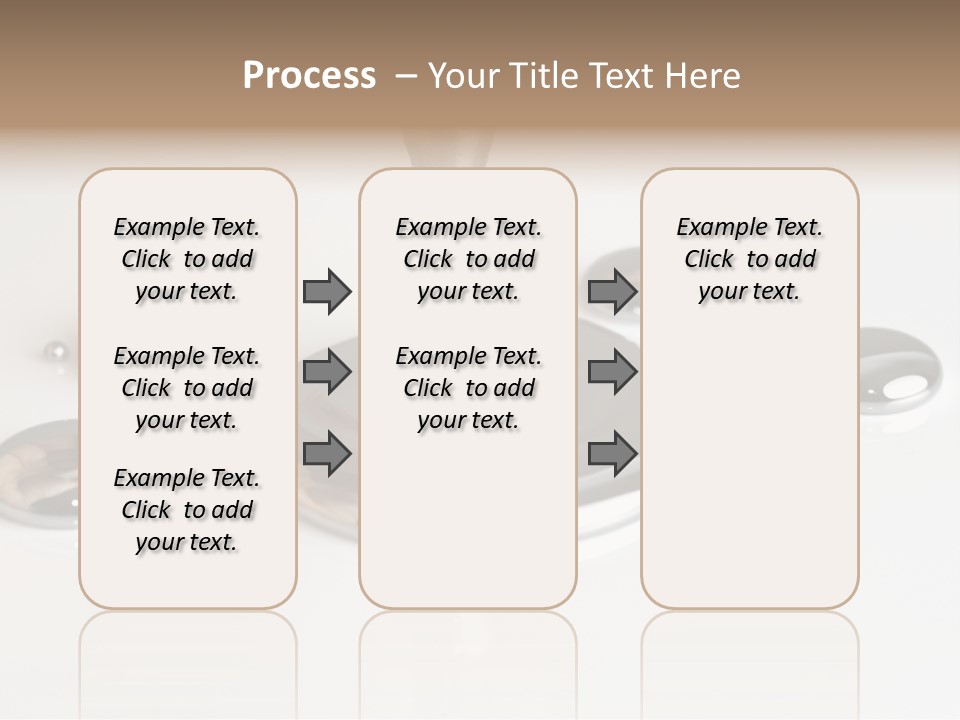 Flowing Experiment Ball PowerPoint Template