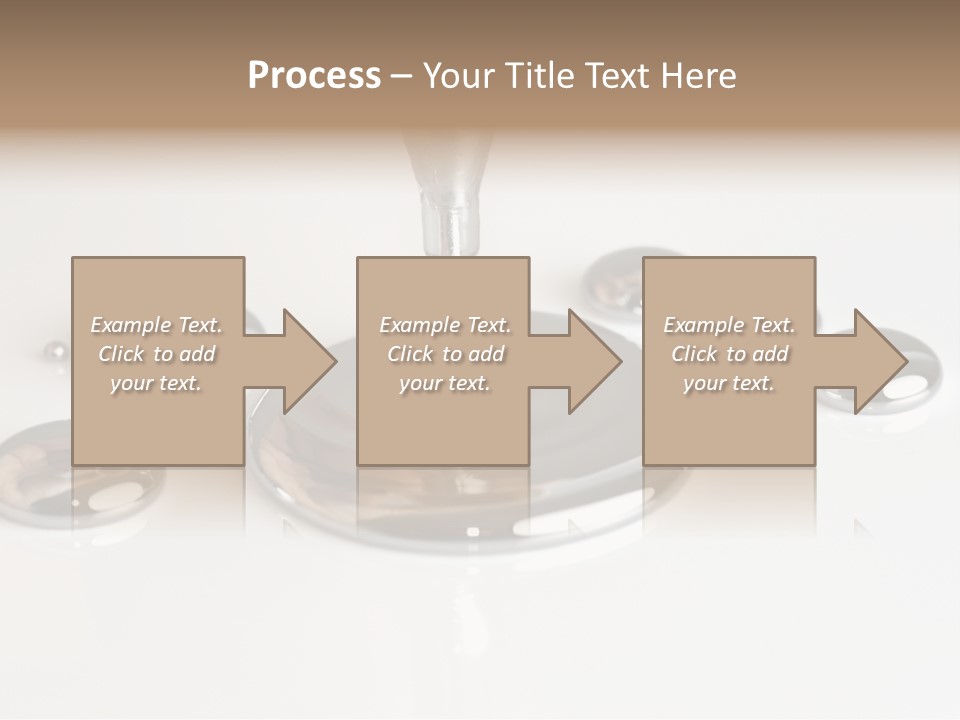 Flowing Experiment Ball PowerPoint Template