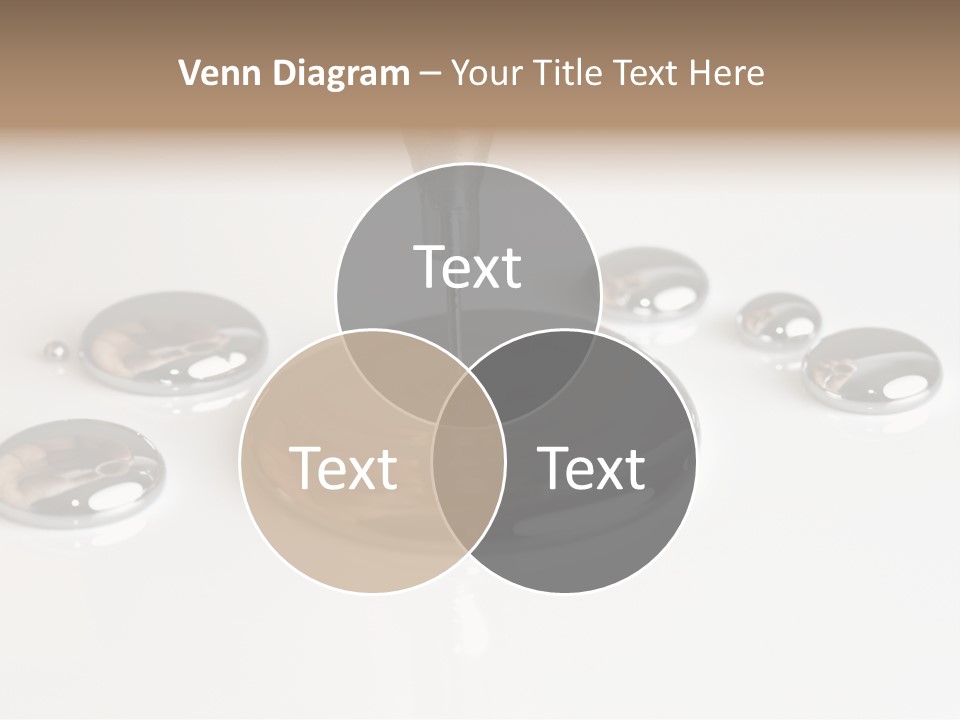 Flowing Experiment Ball PowerPoint Template