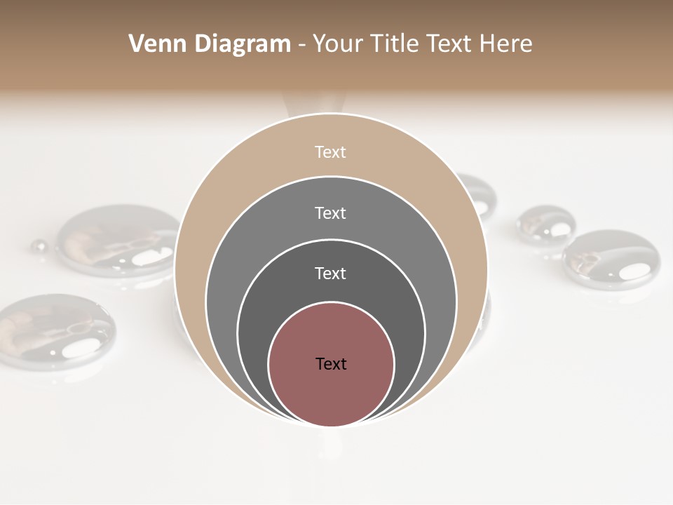 Flowing Experiment Ball PowerPoint Template