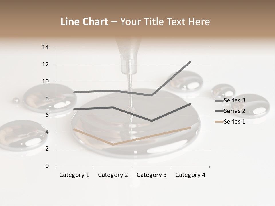 Flowing Experiment Ball PowerPoint Template