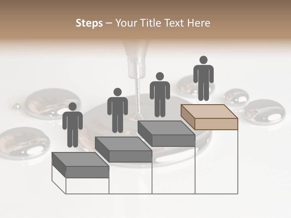 Flowing Experiment Ball PowerPoint Template