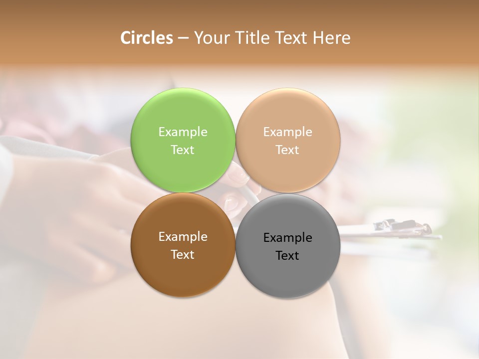 Paper Line Hands PowerPoint Template