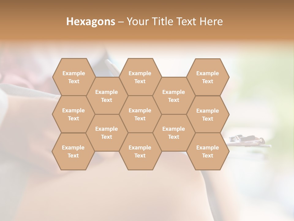 Paper Line Hands PowerPoint Template