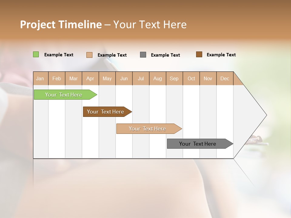 Paper Line Hands PowerPoint Template