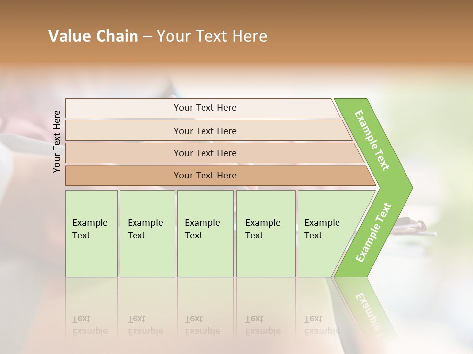 Paper Line Hands PowerPoint Template