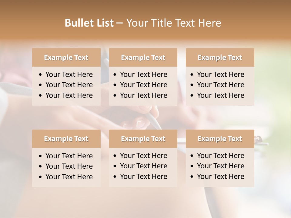 Paper Line Hands PowerPoint Template