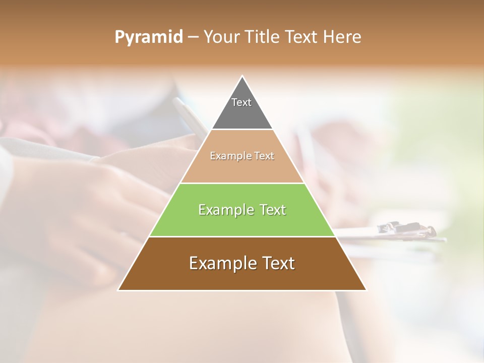 Paper Line Hands PowerPoint Template